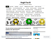 Tablet Screenshot of foxhugh.com